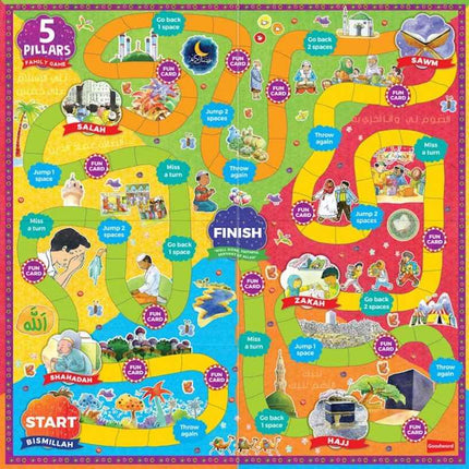 5 Pillars Family Game- Goodword