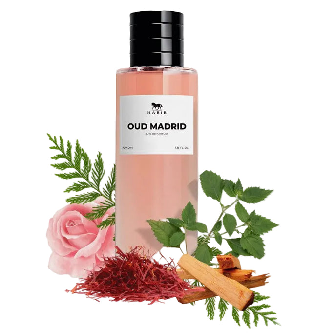 Oud Madrid (Oud Ispahan) EDP 40ml Habib Perfumes