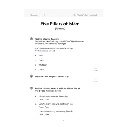 Safar Islamic Studies Workbook 2 | Safar Publications