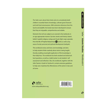 Safar Islamic Studies Workbook 4 | Safar Publications