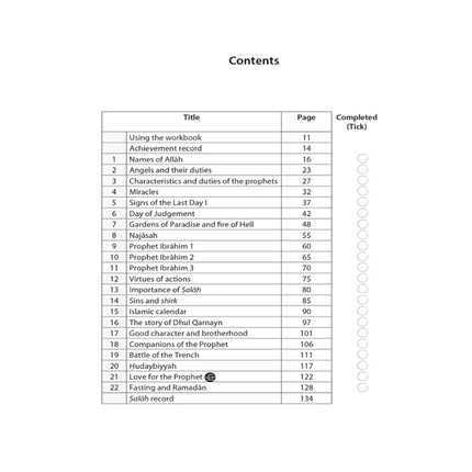 Safar Islamic Studies Workbook 4 | Safar Publications