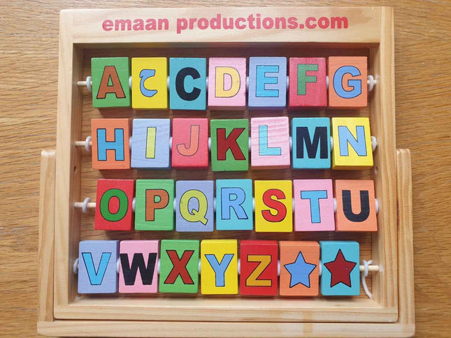 Alphabet Frame (Arabic and English): Emaan Productions