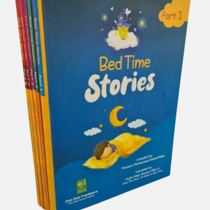 Bedtime Stories for Children- 5 Books Set- Islamic Stories for Children- (17x23cm)