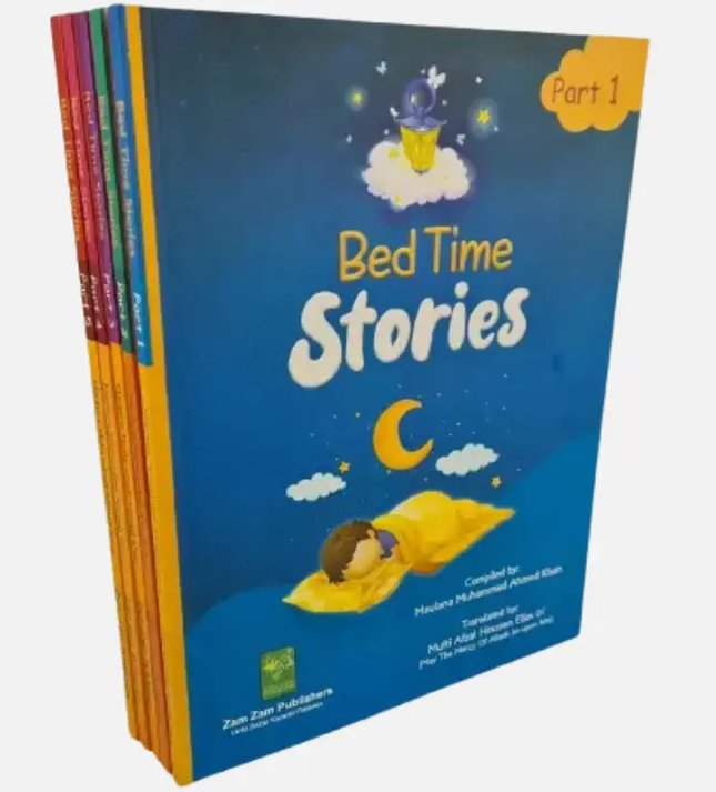 Bedtime Stories for Children- 5 Books Set- Islamic Stories for Children- (17x23cm) - Al-Huda Global Limited