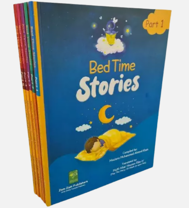 Bedtime Stories for Children- 5 Books Set- Islamic Stories for Children- (17x23cm)