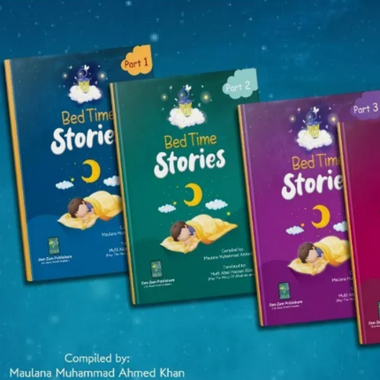 Bedtime Stories for Children- 5 Books Set- Islamic Stories for Children- (17x23cm)