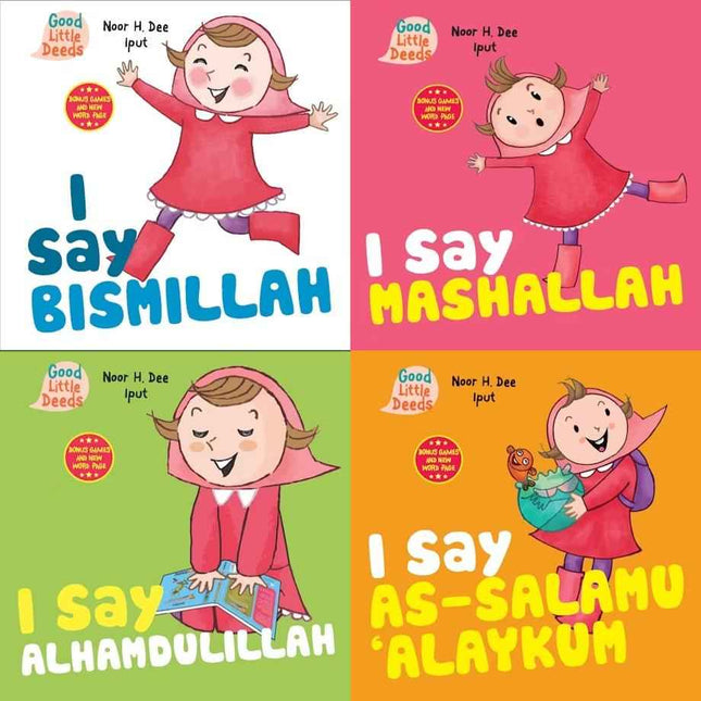 I Say Series Bundle- 4 Books Bundle for Children