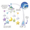 Moon & Stars Quran Cot Mobile with Light Projection- DD