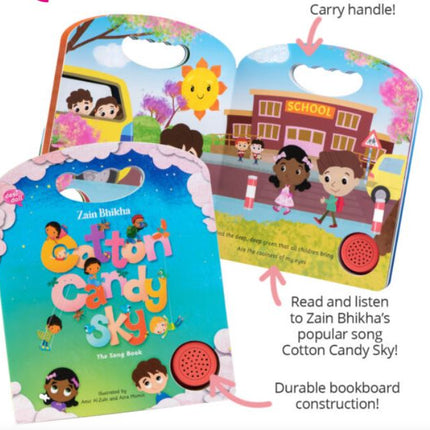 Cotton Candy Sky Song Book- Muslim Baby Gift