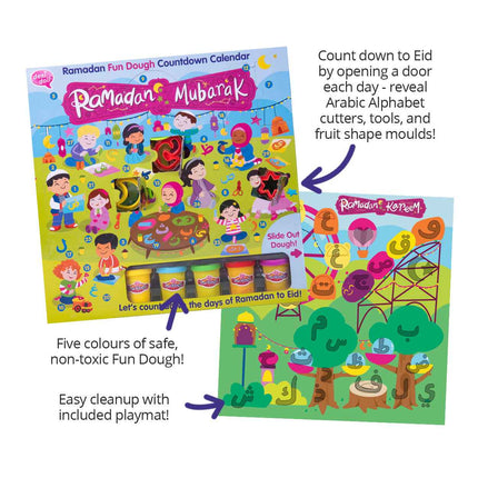 Fun Dough Ramadan Countdown Calendar