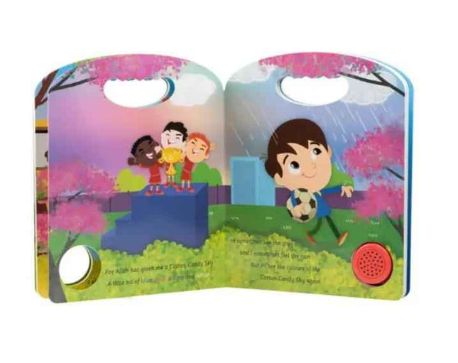 Cotton Candy Sky Song Book- Muslim Baby Gift - Al-Huda Global Limited