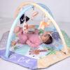 Arabic Alphabet 5-in-1 Activity Gym & Playmat- Interactive Islamic Game for Baby