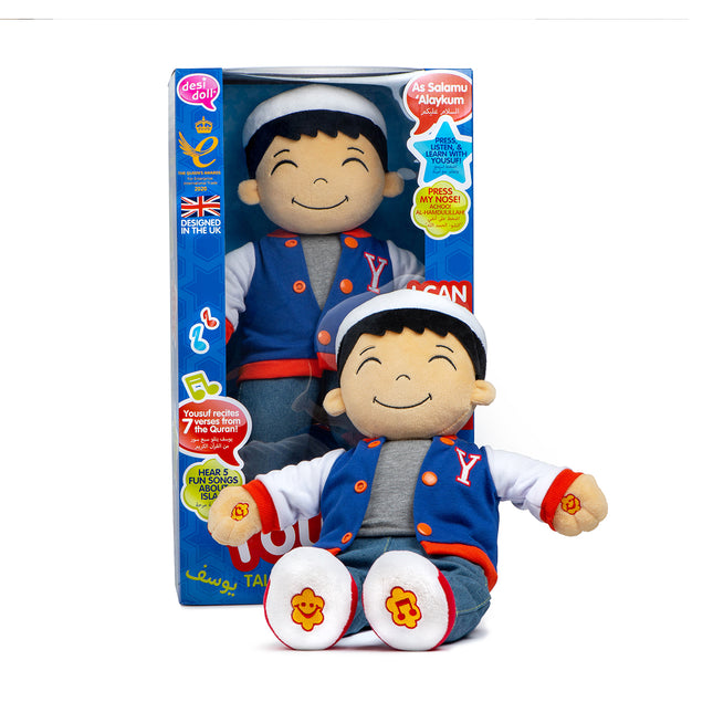 Yousuf- English/Arabic Speaking Doll- Islamic Eid/Birthday Toys Gift for Baby