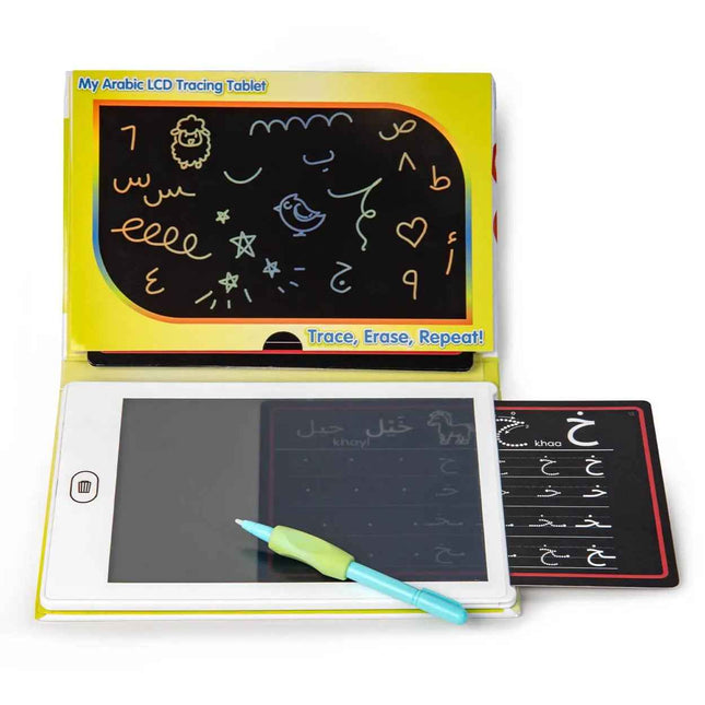 My Arabic LCD Tracing Tablet- Arabic Writing Learning Device for Children (4+ Ages) - Al-Huda Global Limited
