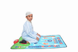 Interactive Kids Prayer Mat- Popular Salah Learning Smart Mat for Children (Ages 2-6)
