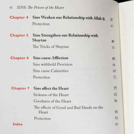 Sins: Poisons of the Heart