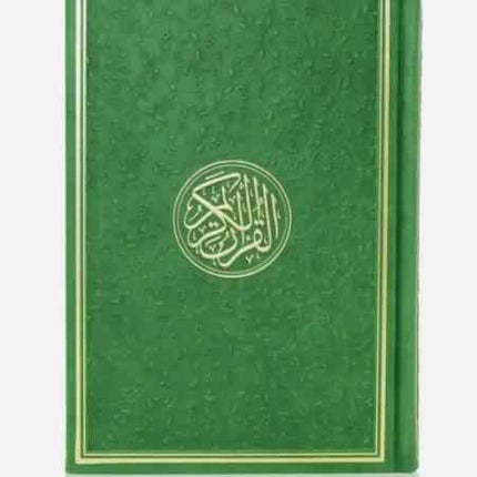 Rainbow Quran- Stunning Coloured- Leathery Effect Cover (24x17cm)