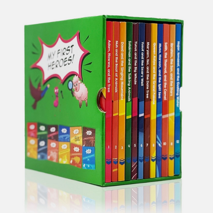 My First Heroes Box Set- Bedtime Stories from the Quran- 12 Books- (Ages 3-6yrs)
