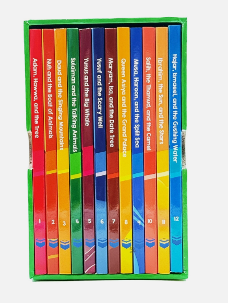 My First Heroes Box Set- Bedtime Stories from the Quran- 12 Books- (Ages 3-6yrs)