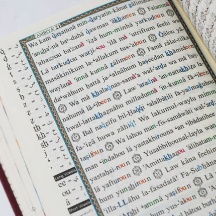 Tajweed Quran with English Translation & Transliteration - POCKET Size (8x12cm)