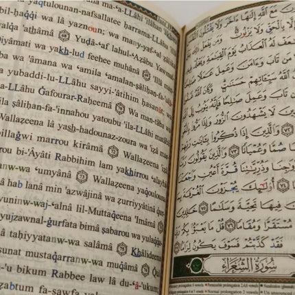 Tajweed Quran with English Translation & Transliteration - POCKET Size (8x12cm)