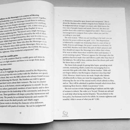 The Majestic Quran – A Summary of the 30 Chapters