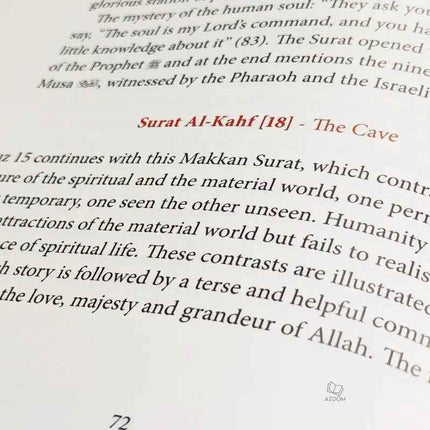 The Majestic Quran – A Summary of the 30 Chapters