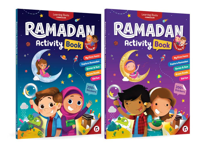 Ramadan Activity Book Set (Big & Little Kids)
