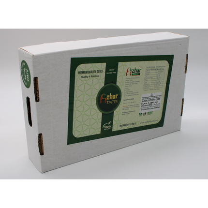 Sukkari Rutab Dates (3kg Box) - Madinah Munawwarah