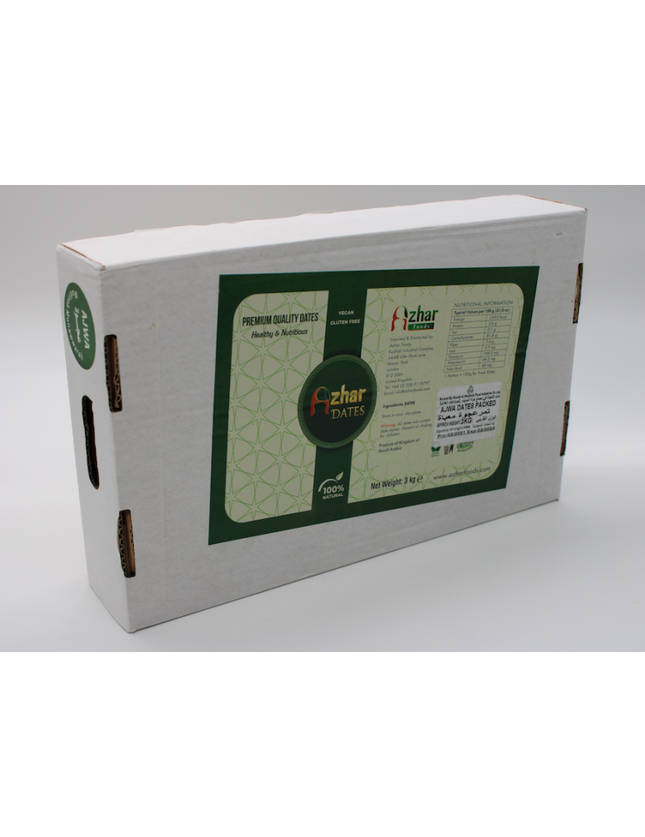Sukkari Rutab Dates (3kg Box) - Madinah Munawwarah