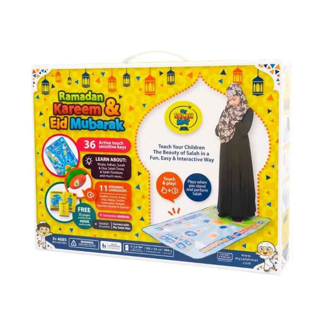 Interactive Kids Prayer Mat- Popular Salah Learning Smart Mat for Children (Ages 2-6)