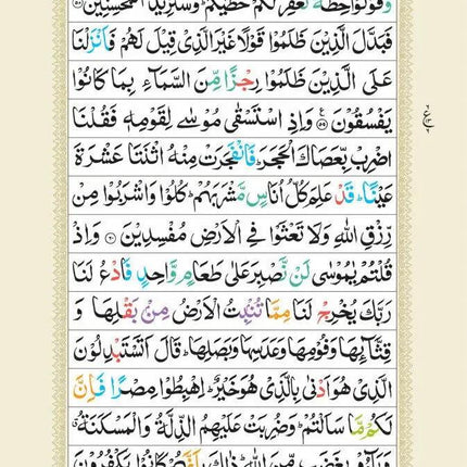 Colour Coded Holy Quran with Tajweed Rules- 6 Vol Box- 5 Para in Each Vol - Al-Huda Global Limited