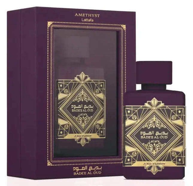 BADEE AL OUD- Amethyst EDP 100ml Lattafa - Al-Huda Global Limited