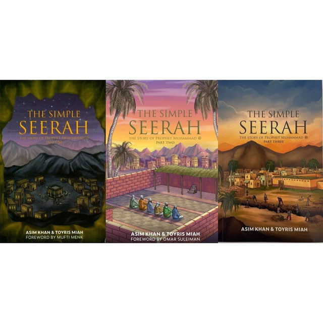 The Simple Seerah: The Story of Prophet Muhammad Part (Bundle of 1-3)