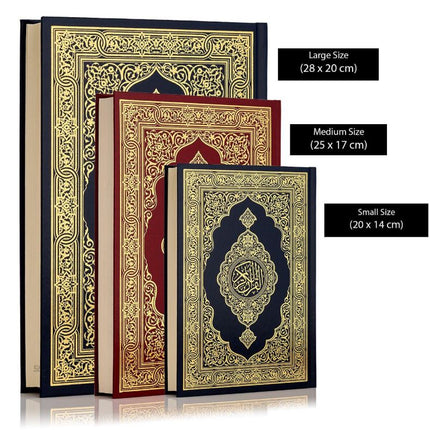 3 Sizes Bundle Madinah Print Uthmani Script Quran: SPECIAL