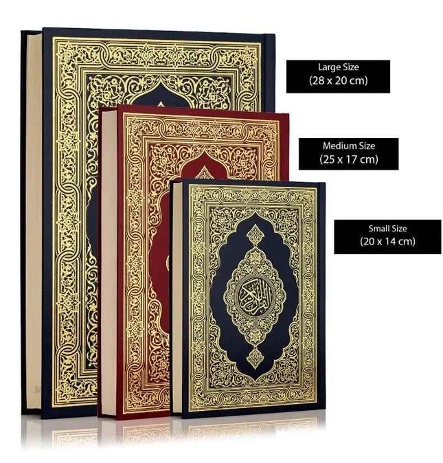 3 Sizes Bundle Madinah Print Uthmani Script Quran: SPECIAL