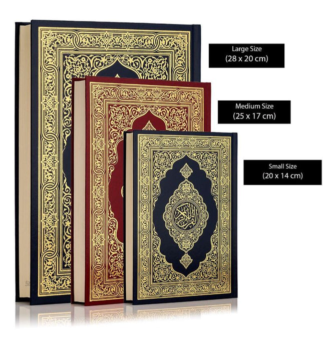 3 Sizes Bundle Madinah Print Uthmani Script Quran: SPECIAL